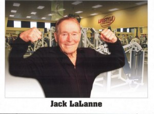 Jack LaLanne in his 90s
