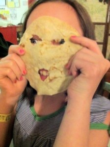 Rosie has a tortilla face!