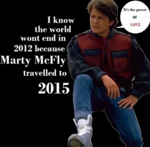 marty mcfly traveled to 2015