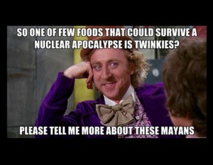 sarcastic wonka end of the world