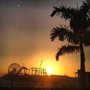Wordless Wednesday: Santa Monica Sunset